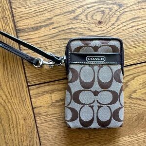 Coach wristlet/wallet